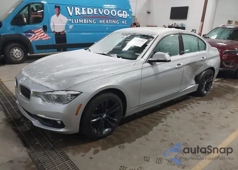 2016 BMW 328I xDrive z USA, uszkodzony, nr VIN WBA8E3G50GNT79776